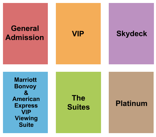 Napa Valley Expo BottleRock Seating Chart